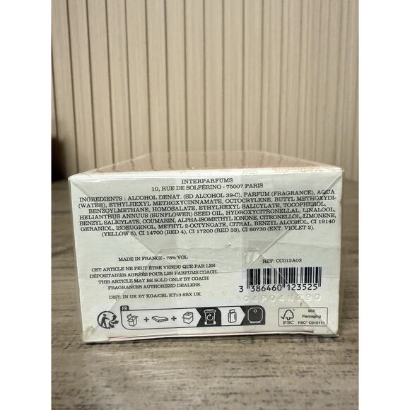 COACH Dreams Sunset by Coach Eau De Parfum Spray 1.3Oz / 40mL Authentic Sealed - Picture 6 of 6